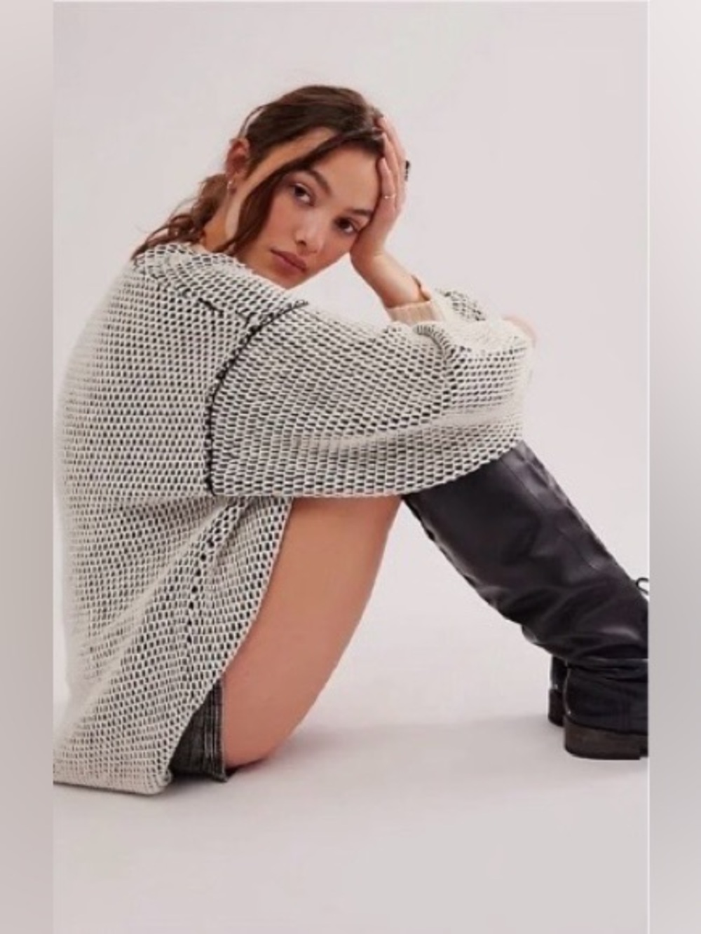 ▪️NWT Free People Maisie Oversize Sweater